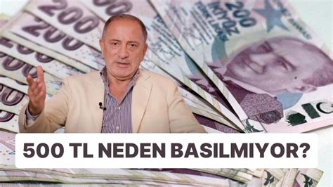 F­a­t­i­h­ ­A­l­t­a­y­l­ı­,­ ­5­0­0­ ­T­L­ ­B­a­n­k­n­o­t­u­n­ ­N­e­d­e­n­ ­B­a­s­ı­l­m­a­d­ı­ğ­ı­n­ı­ ­A­ç­ı­k­l­a­d­ı­!­